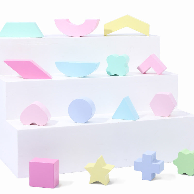 Wooden Shape Sorting Cube