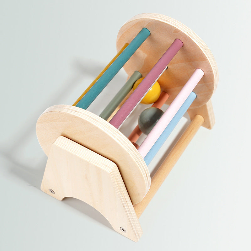 Wooden Rolling Sensory Drum