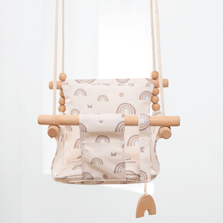 Cotton Canvas Baby Swing