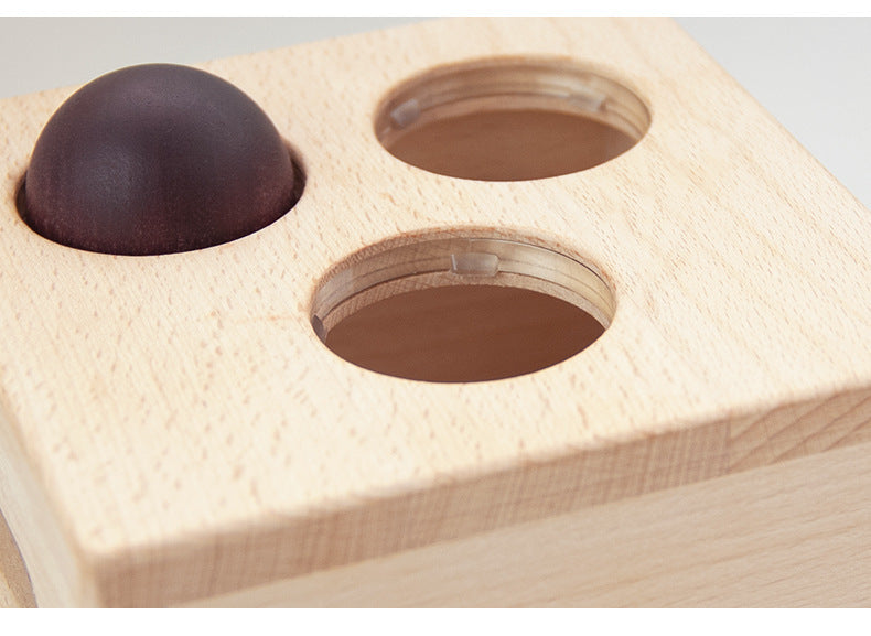 Montessori Wooden Knock Ball Toy