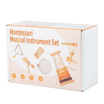 Wooden Musical Instrument Set