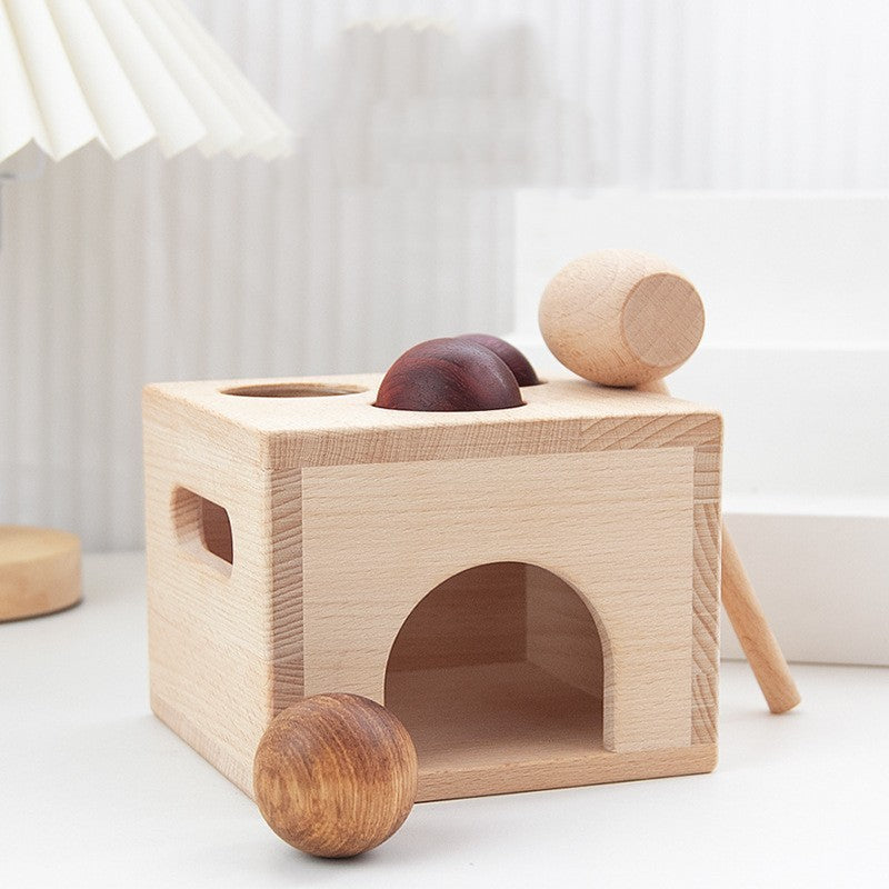 Montessori Wooden Knock Ball Toy