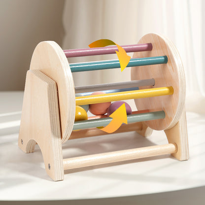 Wooden Rolling Sensory Drum